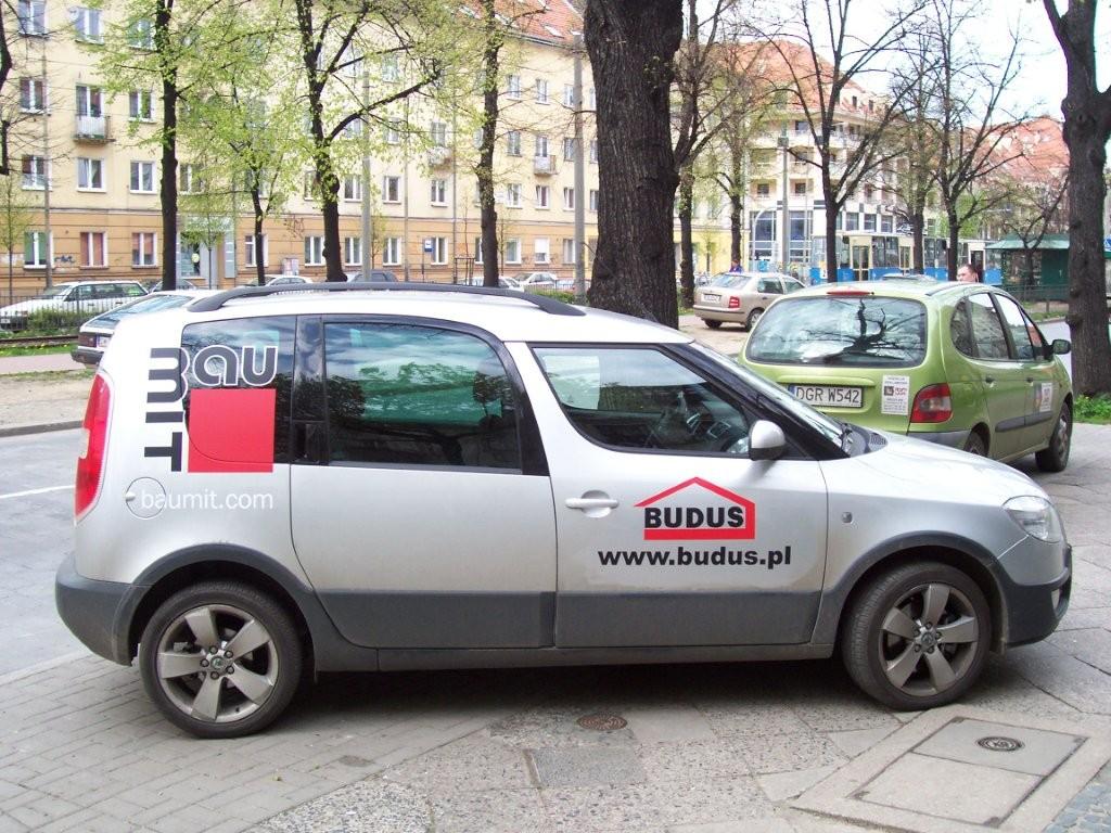 Reklama na pojazdach - Oklejanie samochodów Wrocław